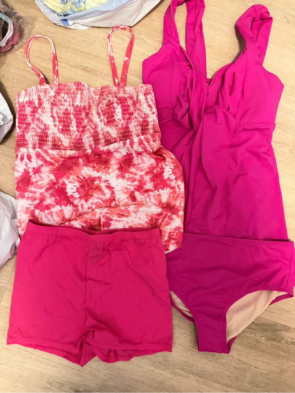 Clearance HOT Pink Swimsuit Bundle Size 10!